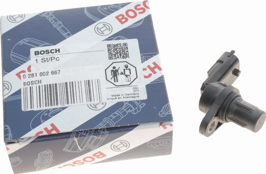 BOSCH 0 281 002 667 - Sensor, eksantrik mili mövqeyi furqanavto.az