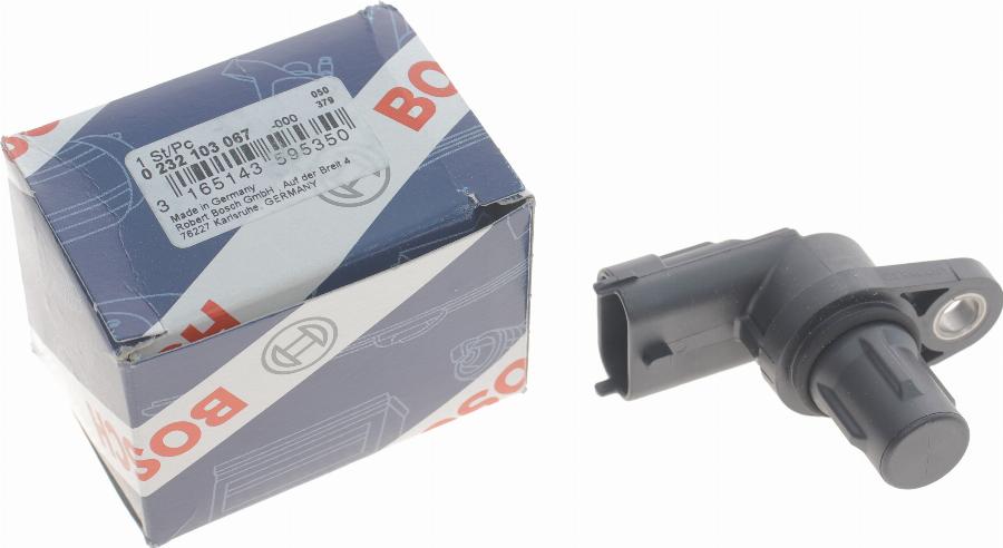 BOSCH 0 232 103 067 - Sensor, eksantrik mili mövqeyi furqanavto.az