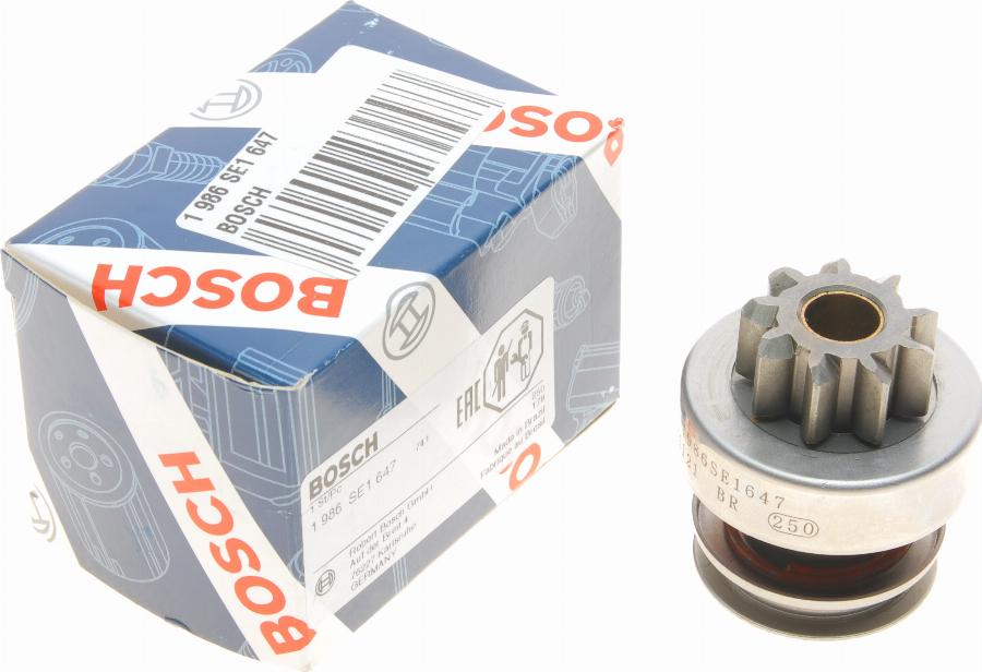 BOSCH 1 986 SE1 647 - Pinion, başlanğıc furqanavto.az