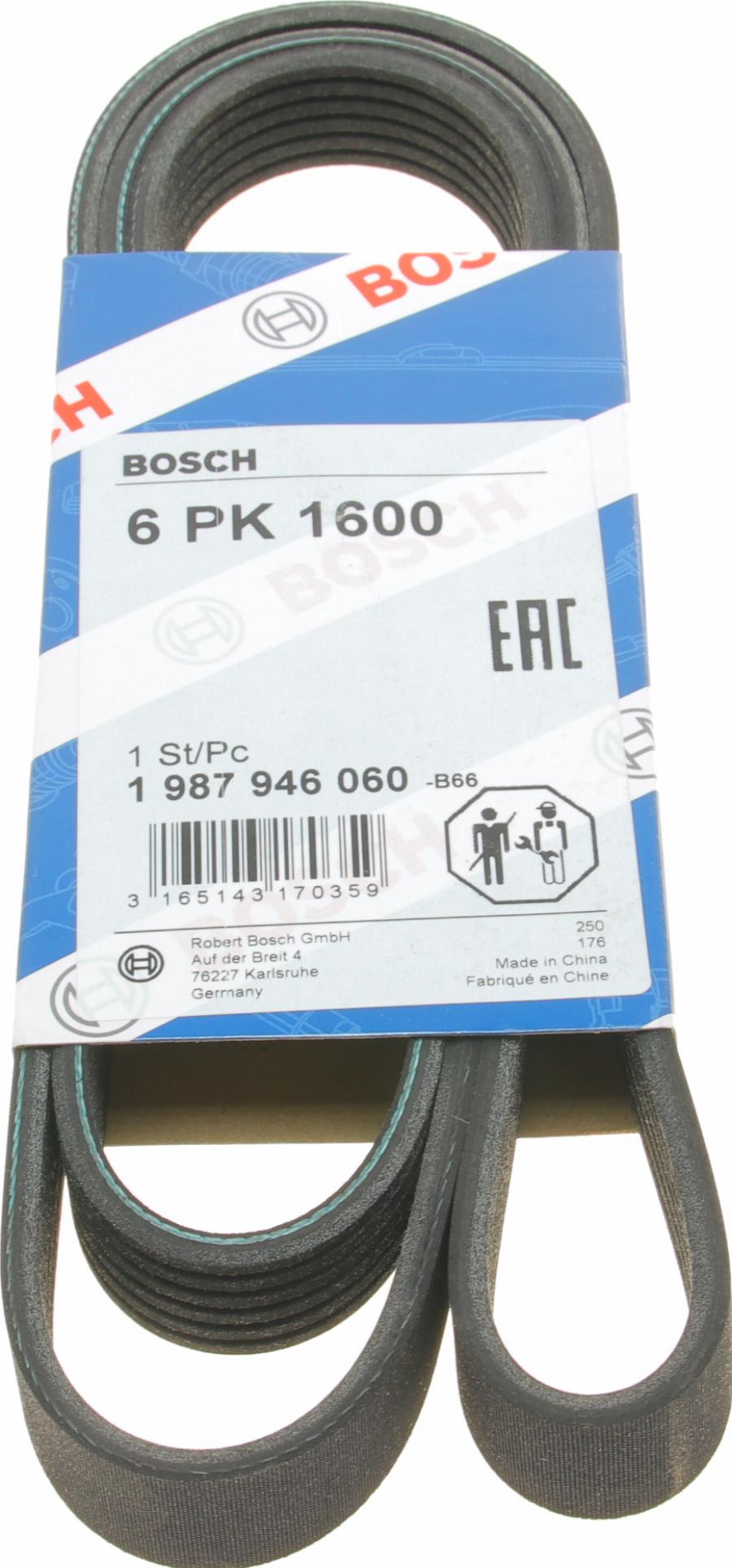 BOSCH 1 987 946 060 - V-yivli kəmər furqanavto.az