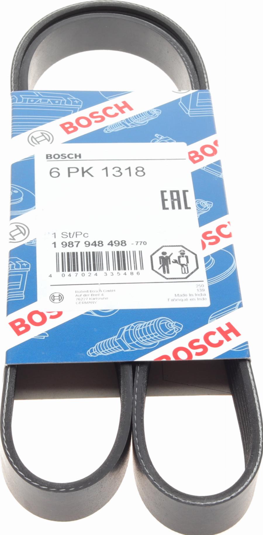 BOSCH 1 987 948 498 - V-yivli kəmər furqanavto.az