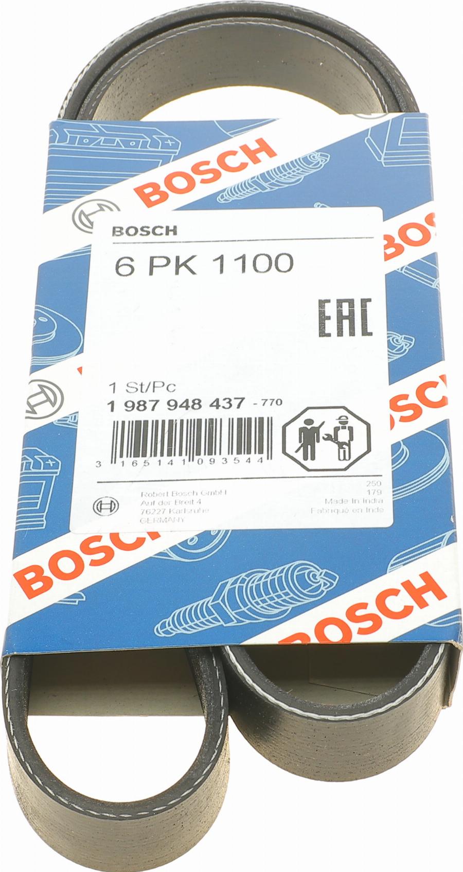 BOSCH 1 987 948 437 - V-yivli kəmər furqanavto.az