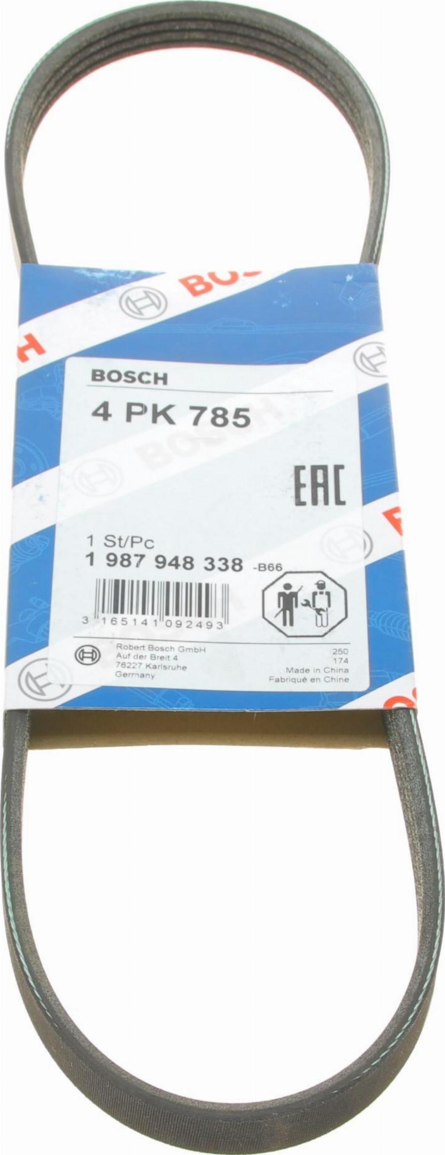 BOSCH 1 987 948 338 - V-yivli kəmər furqanavto.az