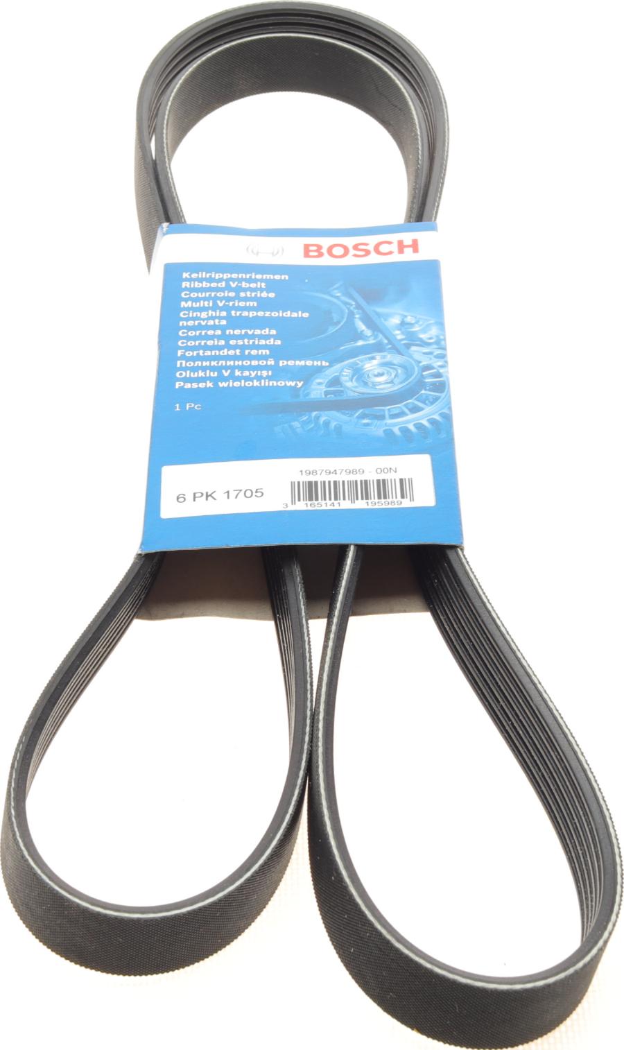 BOSCH 1 987 947 989 - V-yivli kəmər furqanavto.az