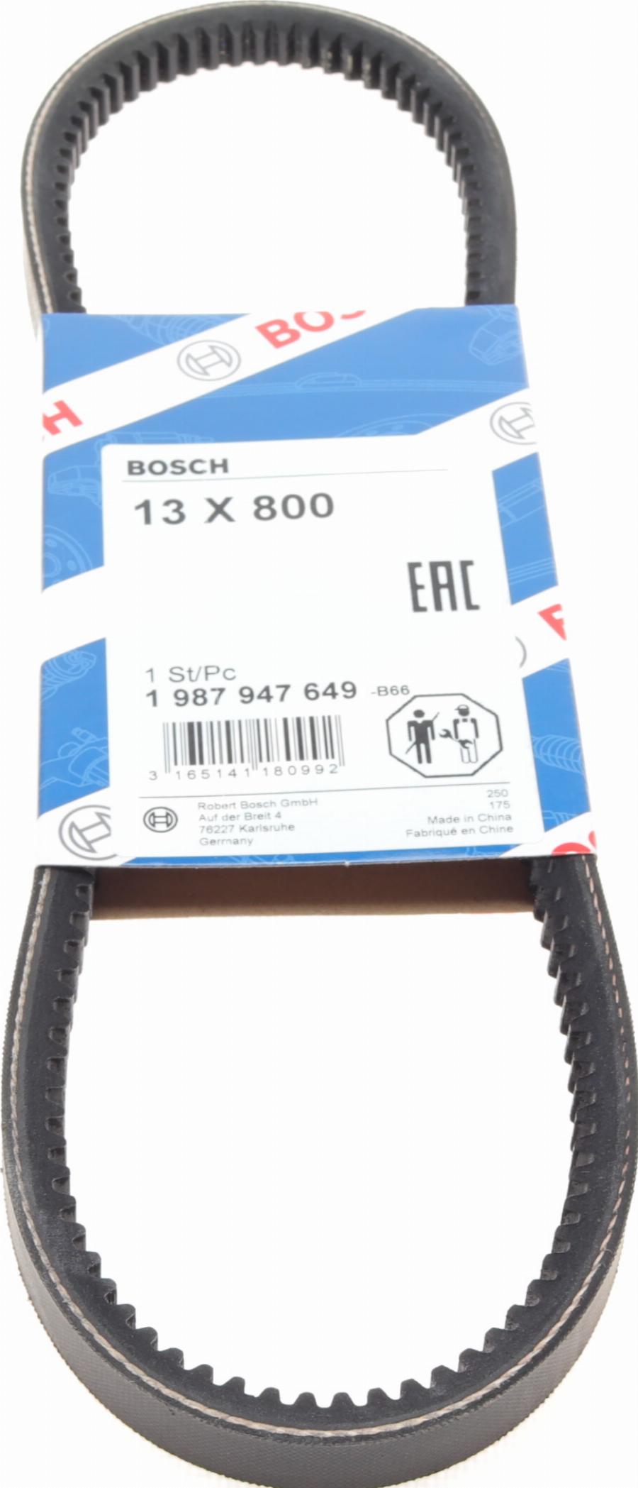 BOSCH 1 987 947 649 - V-kəmər furqanavto.az