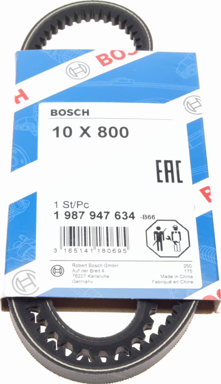 BOSCH 1 987 947 634 - V-kəmər furqanavto.az