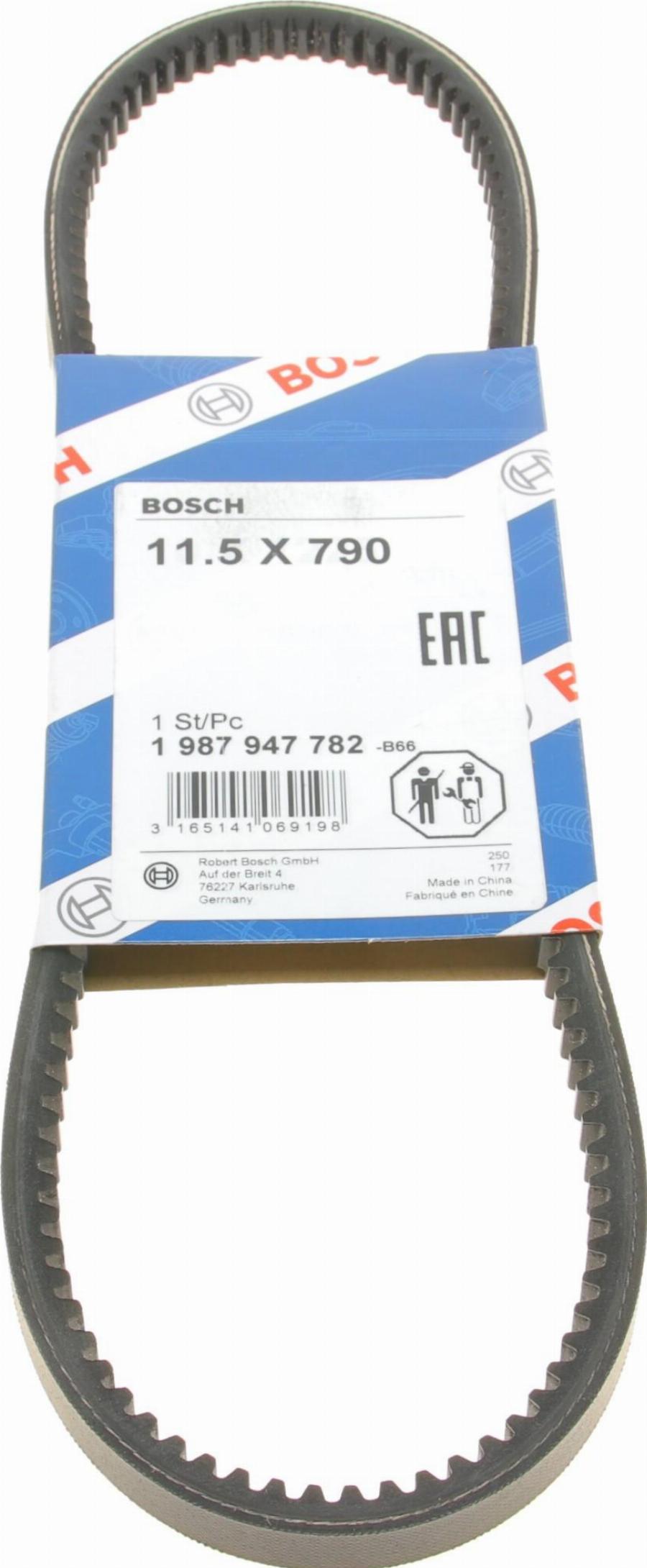 BOSCH 1 987 947 782 - V-kəmər furqanavto.az