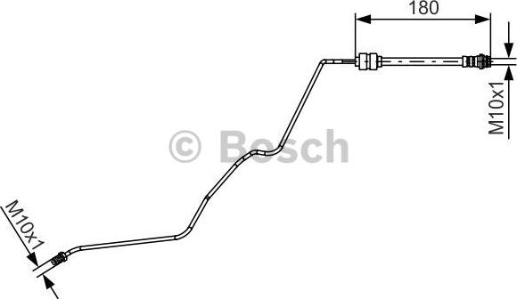 BOSCH 1 987 481 420 - Əyləc şlanqı furqanavto.az