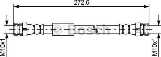 BOSCH 1 987 481 577 - Əyləc şlanqı furqanavto.az