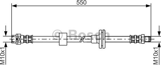 BOSCH 1 987 481 056 - Əyləc şlanqı furqanavto.az