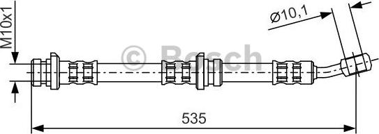 BOSCH 1 987 481 025 - Əyləc şlanqı furqanavto.az