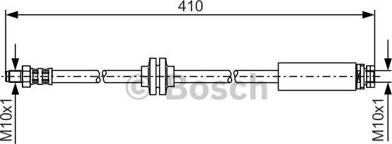 BOSCH 1 987 481 022 - Əyləc şlanqı furqanavto.az