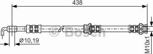 BOSCH 1 987 481 147 - Əyləc şlanqı furqanavto.az