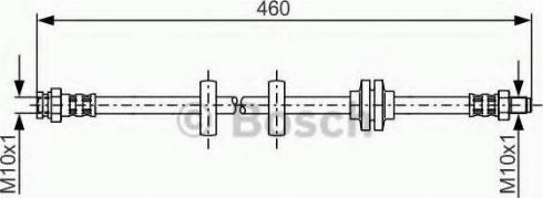 BOSCH 1 987 481 176 - Əyləc şlanqı furqanavto.az