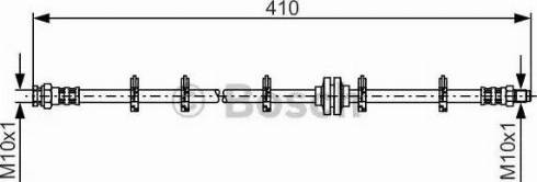 BOSCH 1 987 481 335 - Əyləc şlanqı furqanavto.az