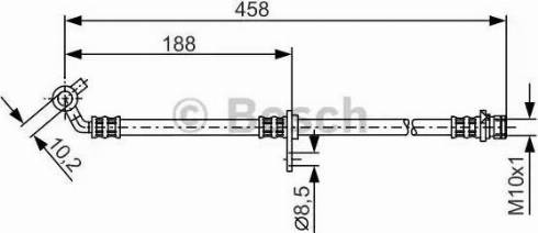 BOSCH 1 987 481 330 - Əyləc şlanqı furqanavto.az