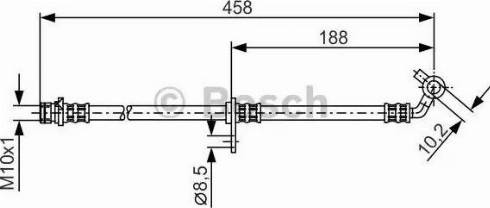 BOSCH 1 987 481 325 - Əyləc şlanqı furqanavto.az