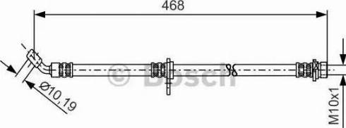 BOSCH 1 987 481 246 - Əyləc şlanqı furqanavto.az