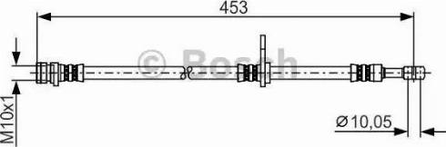 BOSCH 1 987 481 270 - Əyləc şlanqı furqanavto.az