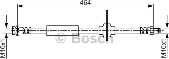 BOSCH 1 987 481 702 - Əyləc şlanqı furqanavto.az