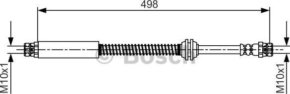 BOSCH 1 987 481 711 - Əyləc şlanqı furqanavto.az