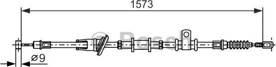 BOSCH 1 987 482 399 - Kabel, dayanacaq əyləci furqanavto.az