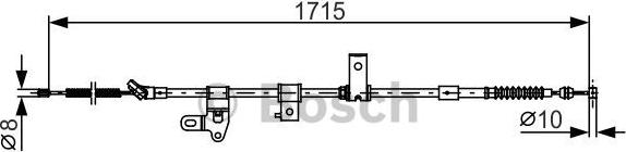 BOSCH 1 987 482 348 - Kabel, dayanacaq əyləci furqanavto.az