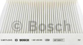 BOSCH 1987435005 - Filtr, daxili hava furqanavto.az