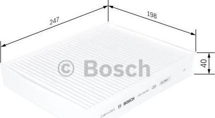 BOSCH 1 987 435 003 - Filtr, daxili hava furqanavto.az