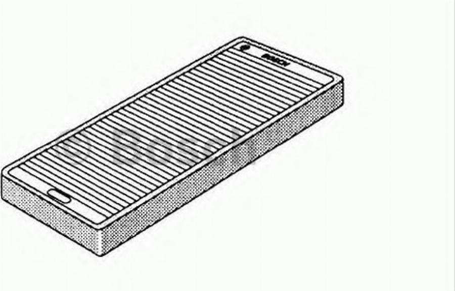 BOSCH 1 987 431 016 - Filtr, daxili hava furqanavto.az