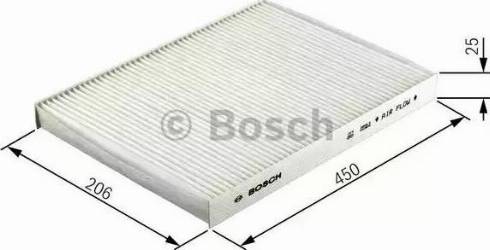 BOSCH 1 987 431 166 - Filtr, daxili hava furqanavto.az