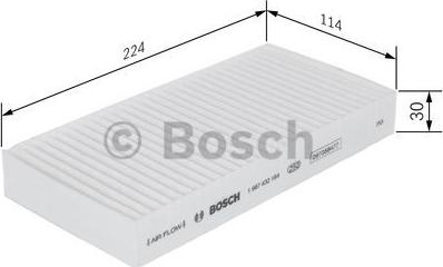 BOSCH 1 987 432 184 - Filtr, daxili hava furqanavto.az