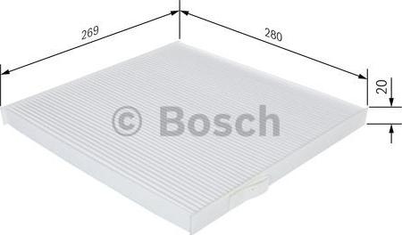 BOSCH 1 987 432 237 - Filtr, daxili hava furqanavto.az