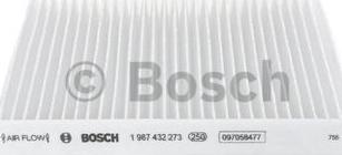 BOSCH 1 987 432 273 - Filtr, daxili hava furqanavto.az