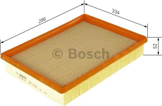 BOSCH 1 987 429 193 - Hava filtri furqanavto.az