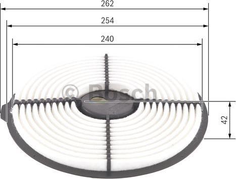 BOSCH 1 987 429 133 - Hava filtri furqanavto.az