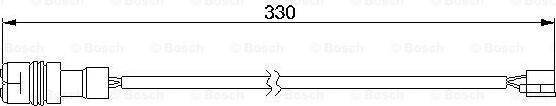 BOSCH 1 987 474 996 - Xəbərdarlıq Kontakt, əyləc padinin aşınması furqanavto.az