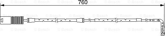 BOSCH 1 987 474 948 - Xəbərdarlıq Kontakt, əyləc padinin aşınması furqanavto.az