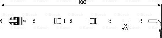 BOSCH 1987474942 - Xəbərdarlıq Kontakt, əyləc padinin aşınması furqanavto.az