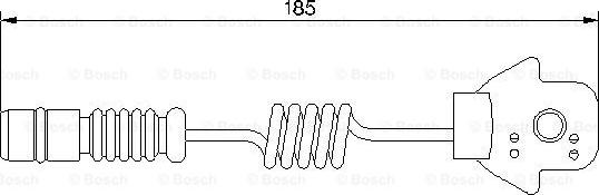 BOSCH 1 987 474 963 - Xəbərdarlıq Kontakt, əyləc padinin aşınması furqanavto.az