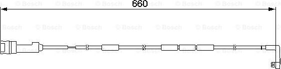 BOSCH 1 987 474 921 - Xəbərdarlıq Kontakt, əyləc padinin aşınması furqanavto.az