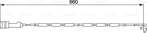 BOSCH 1 987 474 923 - Xəbərdarlıq Kontakt, əyləc padinin aşınması furqanavto.az