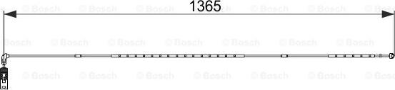 BOSCH 1 987 474 583 - Xəbərdarlıq Kontakt, əyləc padinin aşınması furqanavto.az