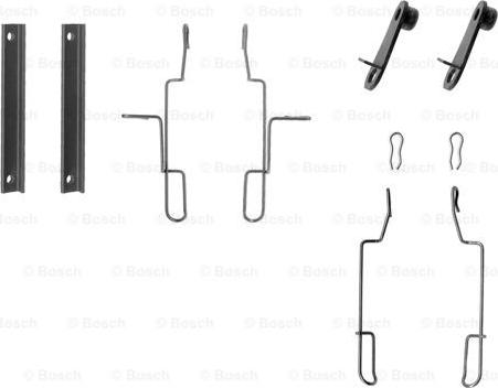 BOSCH 1 987 474 196 - Disk əyləc pedləri üçün aksesuar dəsti furqanavto.az