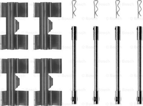 BOSCH 1 987 474 112 - Disk əyləc pedləri üçün aksesuar dəsti furqanavto.az