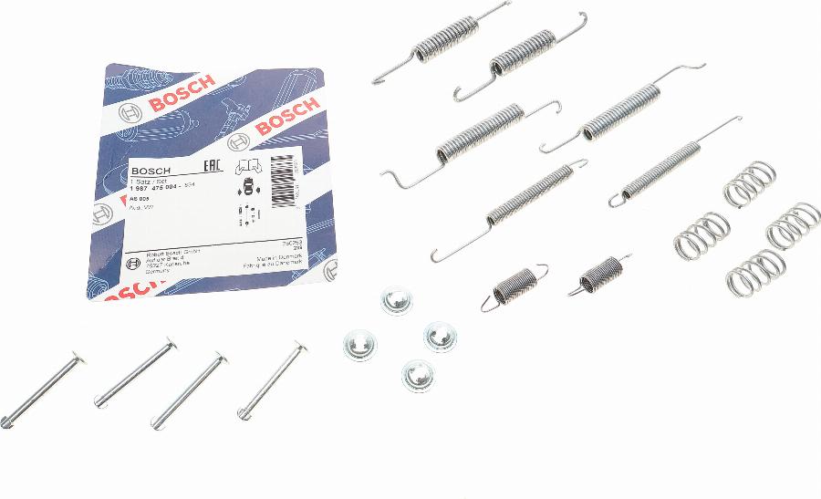 BOSCH 1 987 475 004 - Aksesuar dəsti, əyləc başlıqları furqanavto.az