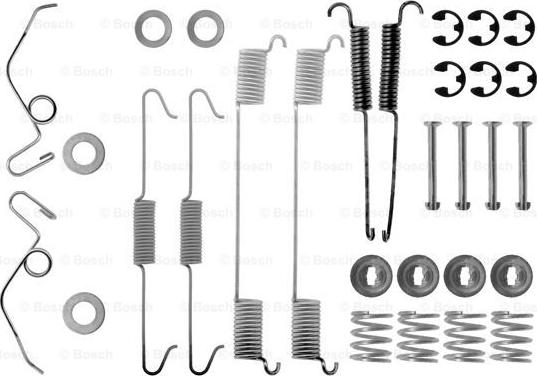 BOSCH 1 987 475 186 - Aksesuar dəsti, əyləc başlıqları furqanavto.az