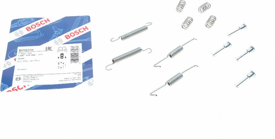 BOSCH 1 987 475 306 - Aksesuar dəsti, dayanacaq əyləci başlıqları furqanavto.az