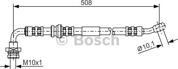 BOSCH 1 987 476 932 - Əyləc şlanqı furqanavto.az