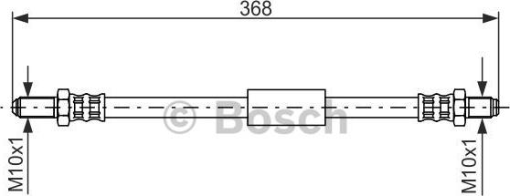 BOSCH 1 987 476 419 - Əyləc şlanqı www.furqanavto.az